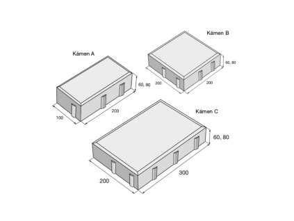 Dlažba HOLLAND Kombi MIX, __ x __ x 60 mm