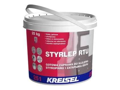 Disperzné lepidlo na lepenie a stierkovanie EPS, XPS a MW DISPERLEP 251 (Farba biela)