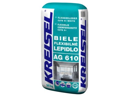 Biele flexibilné lepidlo C2TE S1 AG 610 WHITE FLEX S1 (Farba 0-0,5)