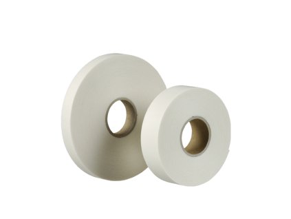 Obojstranne lepiaca upevňovacia páska v návinoch rolí 19 × 1 mm, dĺžka 5 m biela