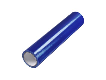 Ochranná samolepiaca fólia na okná a dvere LDPE 500 mm × 75 m modrá