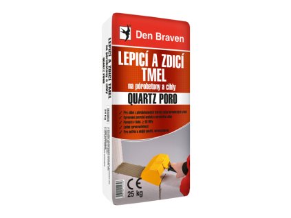 Lepiaci a murovací tmel na pórobetón a tehly QUARTZ PORO 25 kg vrece