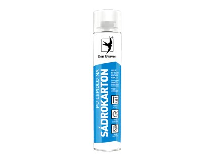 PU lepidlo na sadrokartón 750 ml pištoľová dóza žltá
