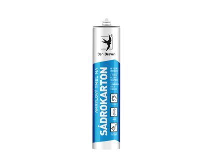Akrylový tmel na sadrokartón 280 ml kartuša biela
