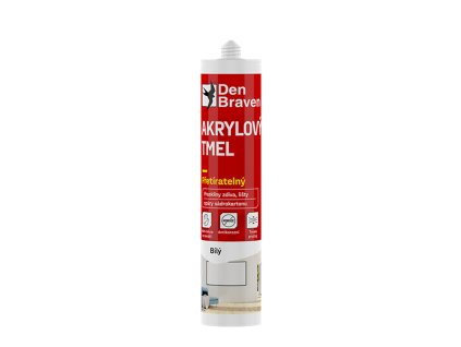 Akrylový tmel 280 ml kartuša sivá