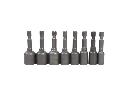 toptrade sada adapteru s magnetem 6 13 mm 8 ks