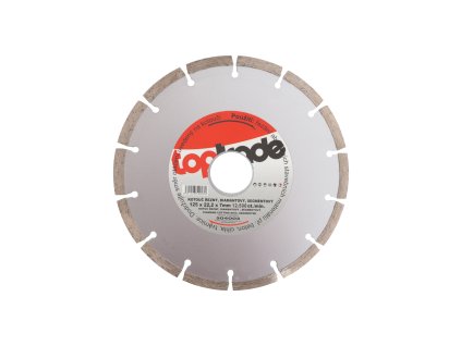 toptrade kotouc diamantovy segmentovy 125 x 22 2 x 7 mm standard