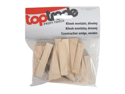 toptrade klinky drevene montazni baleni 20 ks 100 x 20 x 30 1 mm