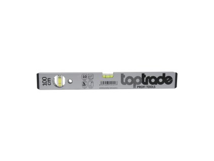 toptrade vodovaha stribrna 2 libely 1000 mm standard