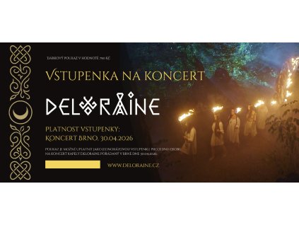 Gift Ticket for a Concert in Brno on 30.04.2026 at SONO Centrum