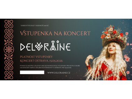 Dárková vstupenka na koncert v Ostravě 15.05.2026 v Barráku