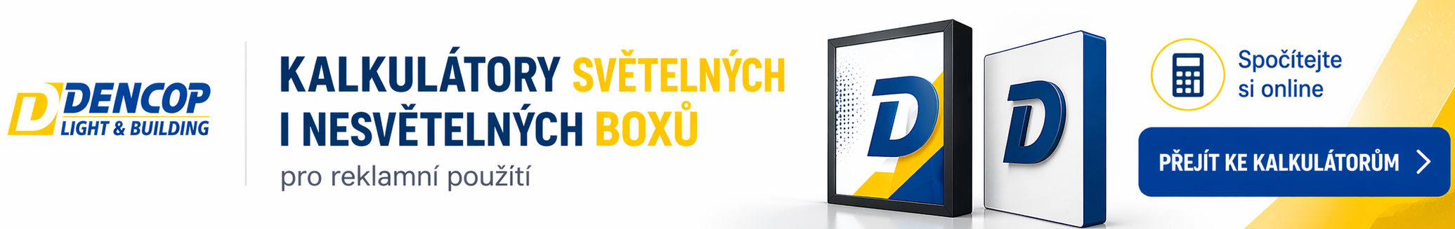 Banner na kalkulátor