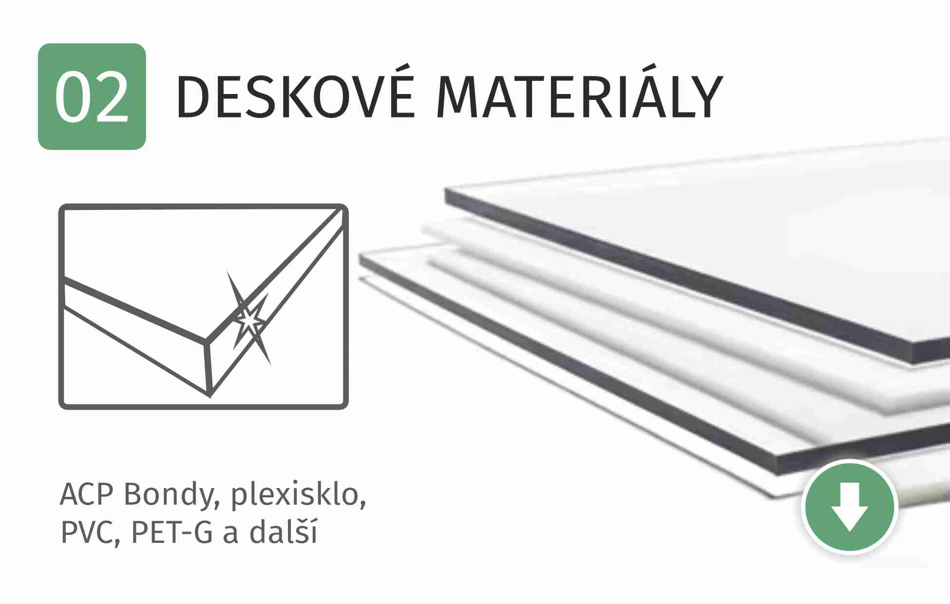 Deskové materiály