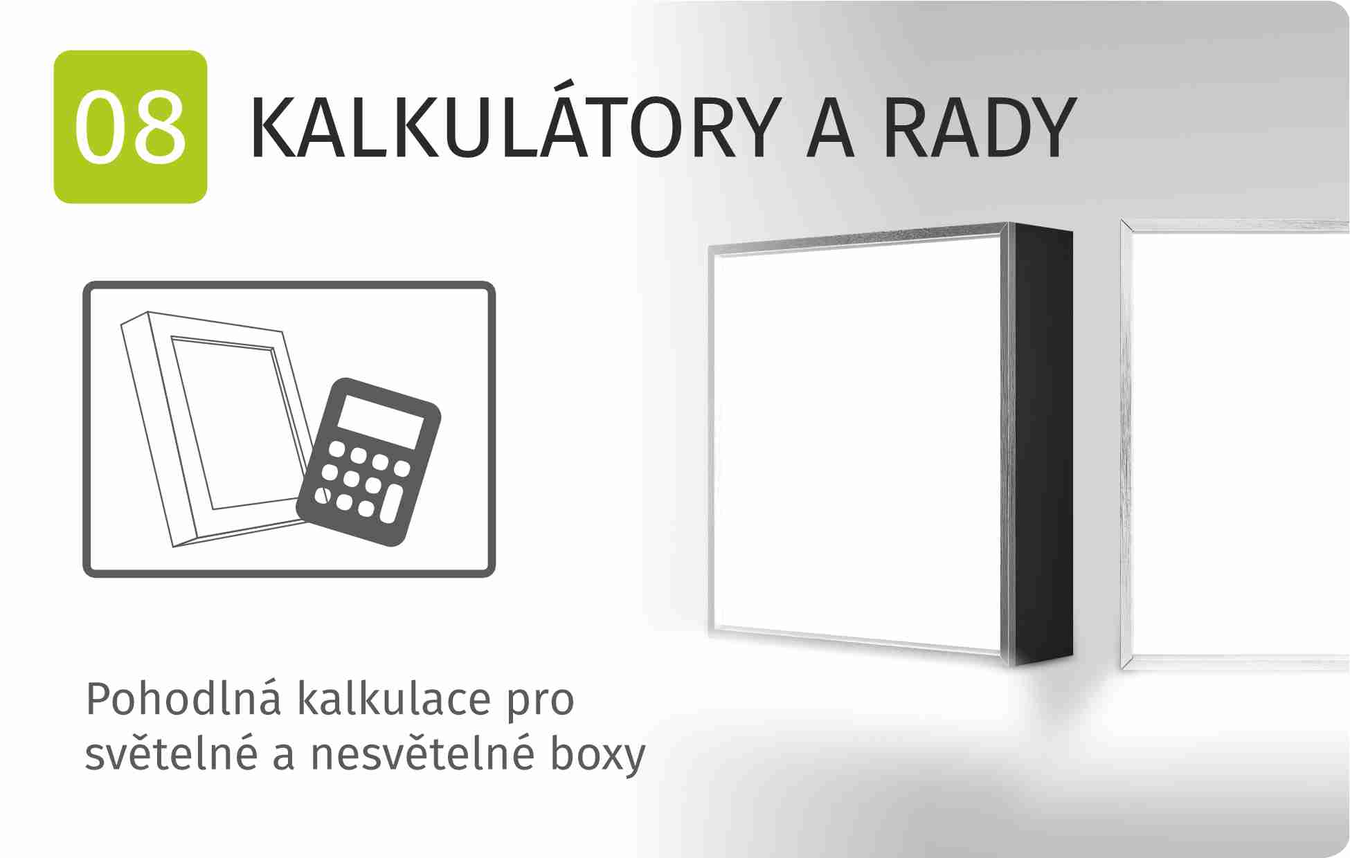 Kalkulátory a rady