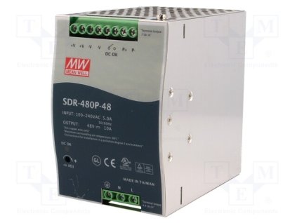 MEAN WELL SDR-480P-48