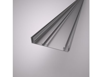 Profil rovný jednostr.pevný 110mm elox 5611
