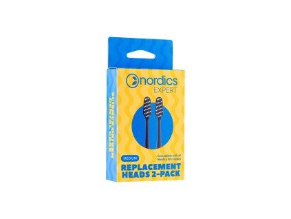 Nordics Expert Medium Black náhradní hlavice 2 ks