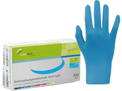 smartdent nitril LIGHT modra baleni