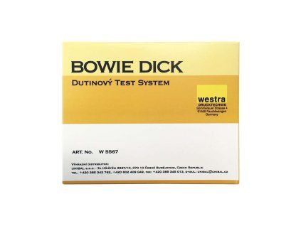 bowie dick dutinovy test system 3498