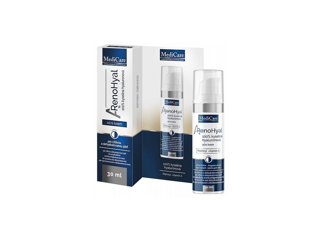 RenoHyal A 100% kyselina hyaluronová oční krém (Velikost 30 ml)