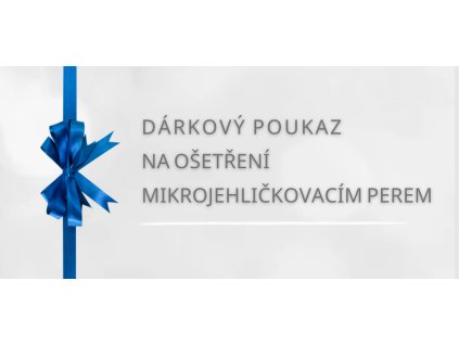 Dárkový poukaz na ošetření mikrojehličkovacím perem