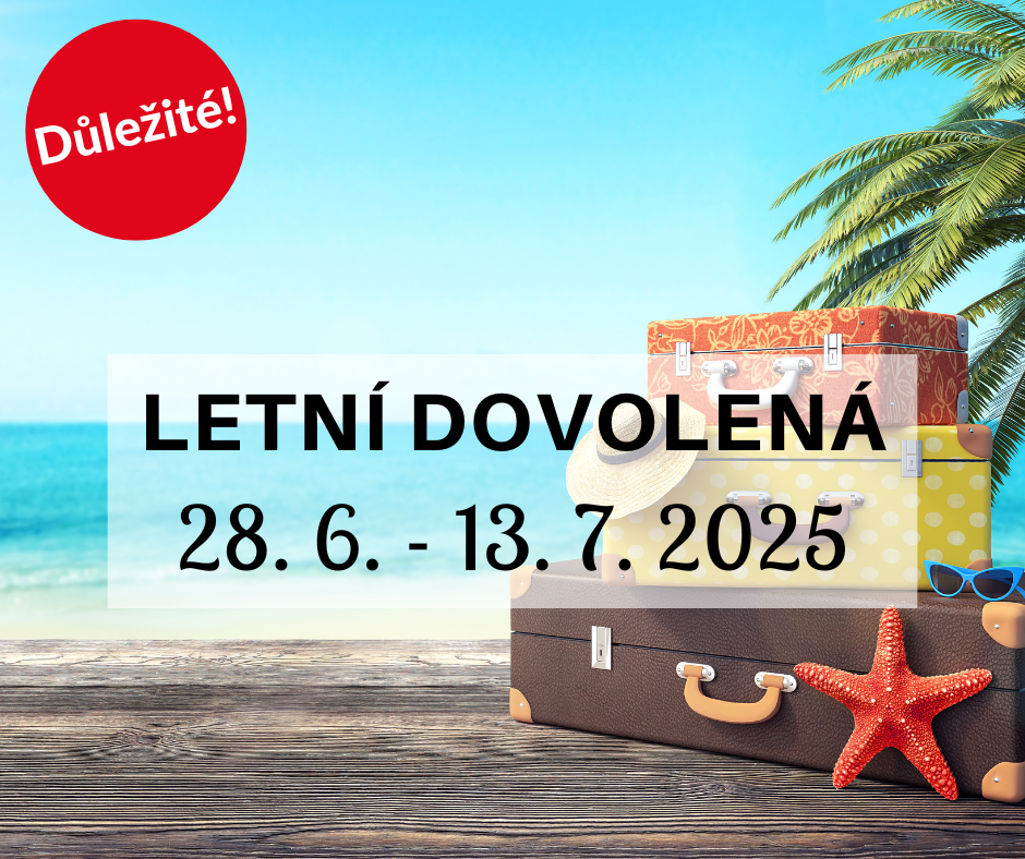 Letní dovolená Dermitage – informace pro zákazníky