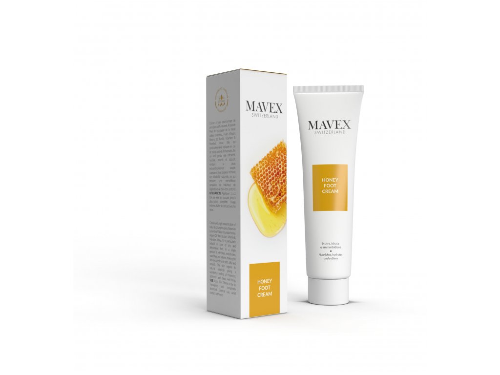01 025 Honey Foot Cream astuccio e tubo