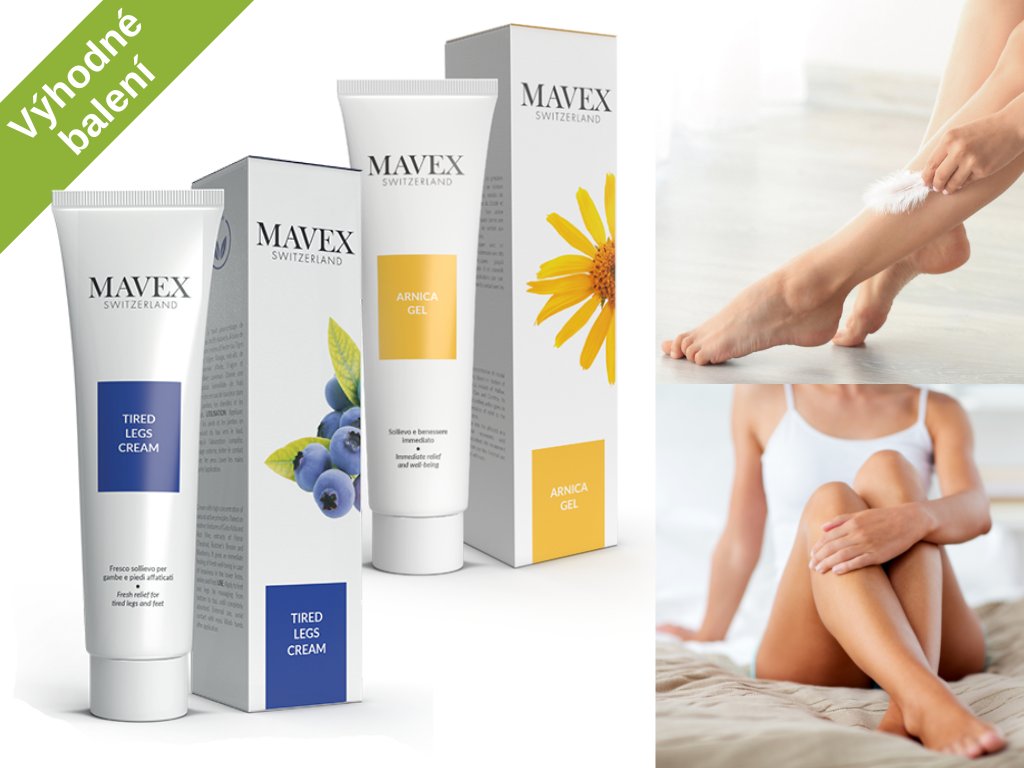 MAVEX Tired Legs Cream + Arnica Gel