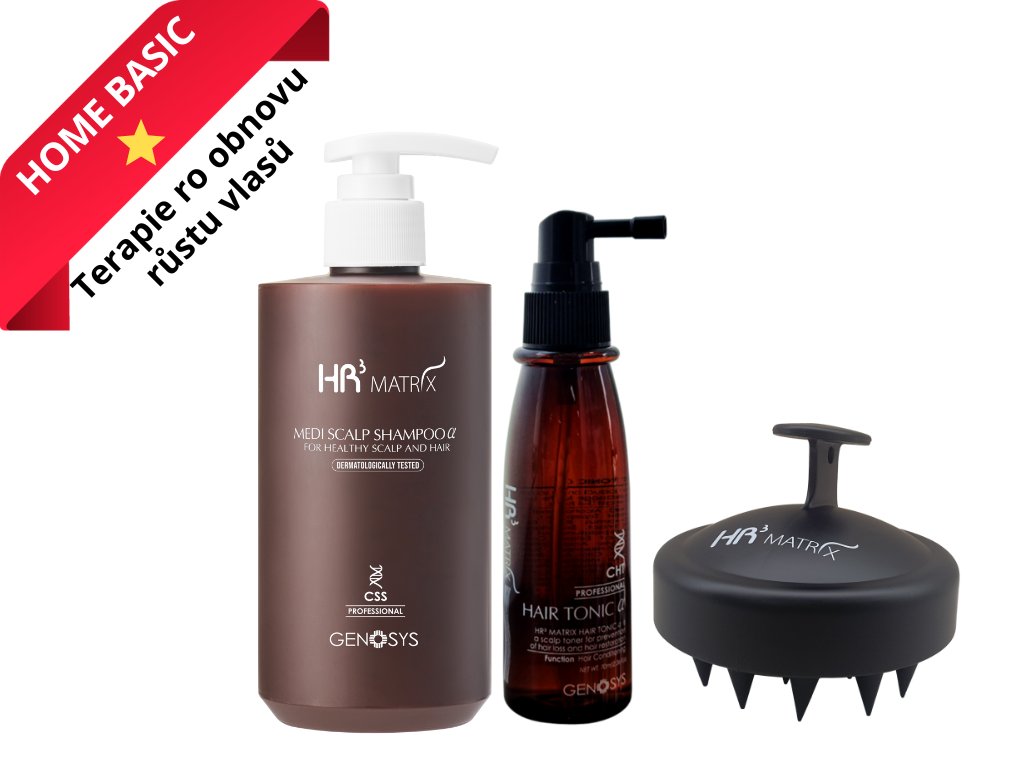 HR3 MATRIX Home Basic HR3 Matrix Medi Scalp Shampoo + HR3 Matrix Hair Tonic