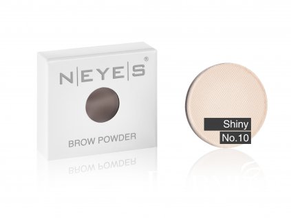 brow powder 10 shiny