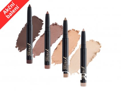 Glideshadow Matte Neutrals Chocolate Sienna Caramel Nude