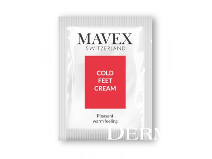 sample cold feet cream MAVEX Fytoceutika