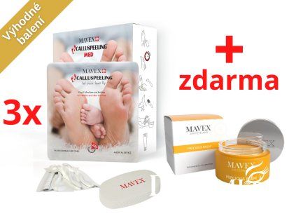 3x Calluspeeling MED + Precious Balm