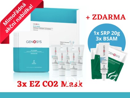 3x EZ CO2 Mask + SRP + BSAM GENOSYS dermitage