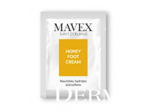 sample honey foot cream MAVEX Fytoceutika