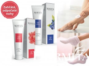 Mavex balicek na zahrati nohou