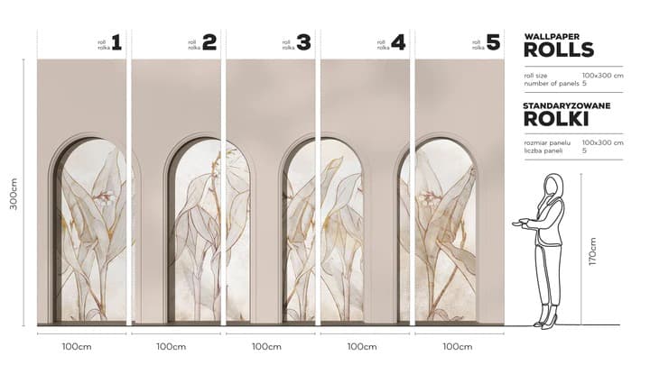 Libra-Beige-Lirio-tapeta-v-rolich-wallart-rozmery-design-lovers