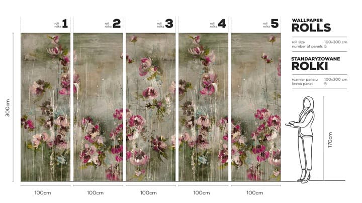 Malva-tapeta-v-rolich-wallart-rozmery-design-lovers