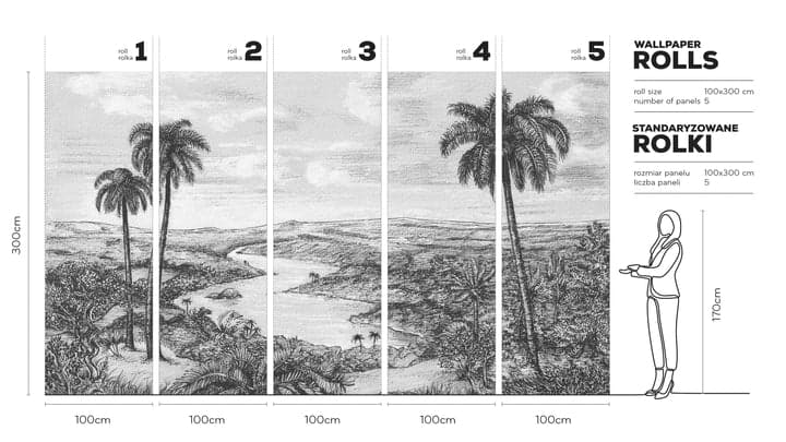 Palm-tapeta-v-rolich-wallart-rozmery-design-lovers