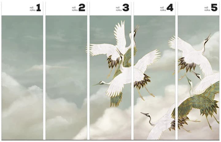 Sage-Tsuru-tapeta-v-rolich-wallart-rozmery-design-lovers