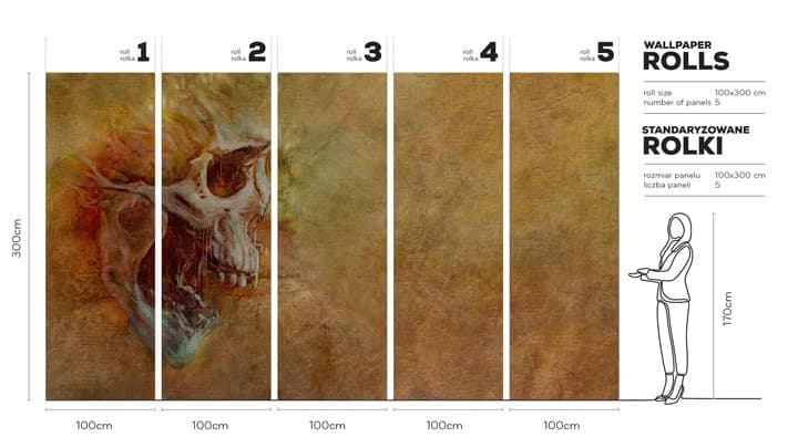 Stranger-tapeta-v-rolich-wallart-rozmery-design-lovers_1
