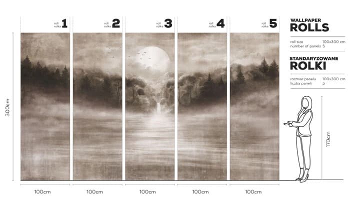 Tramonto-tapeta-v-rolich-wallart-rozmery-design-lovers
