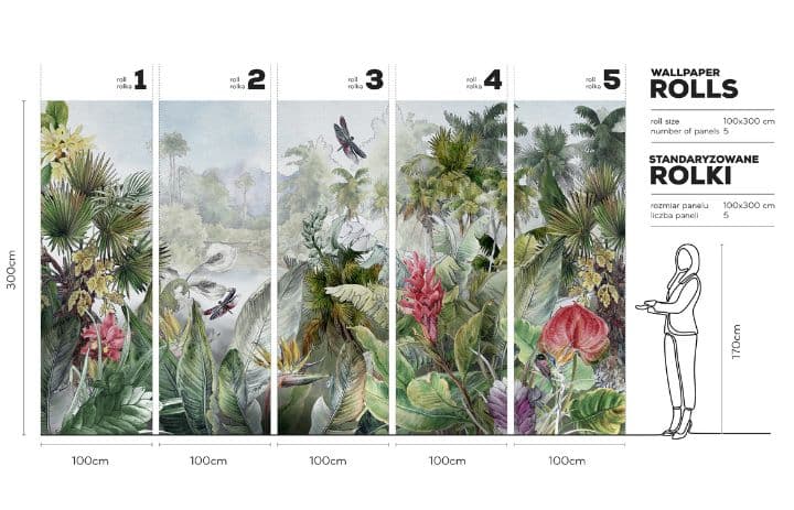 Wonderland-tapeta-v-rolich-wallart-rozmery-design-lovers
