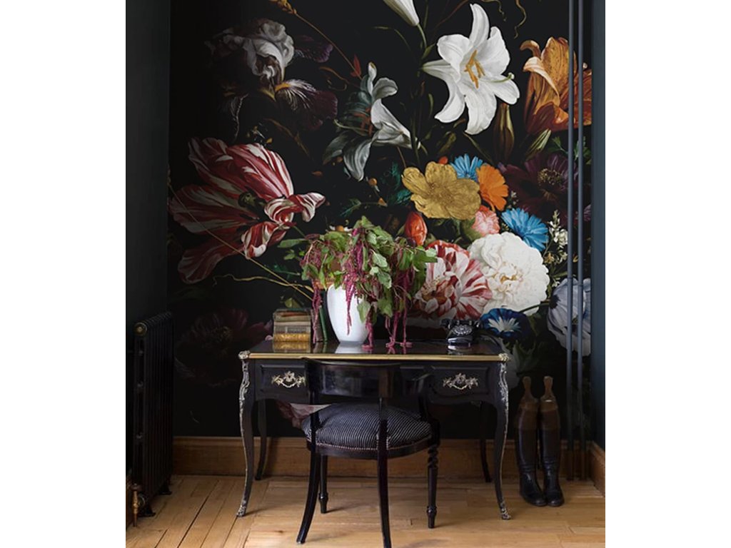 floral color tapeta v rolich wallcolors design lover