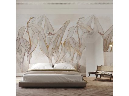 Lirio tapeta v rolich wallart design lovers
