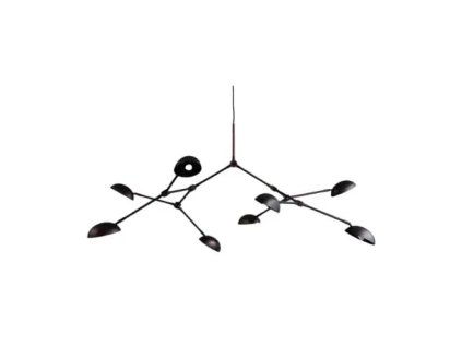 lustr drop burned black osvetleni scandi designeroom