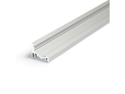 LED hliníkový profil CORNER10 BC/UX, elox 3m