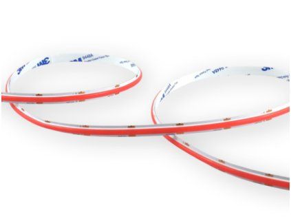 LED pásek COB 14W 24V 10mm červený