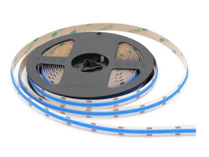LED pásek COB 10W 12V 8mm modrý