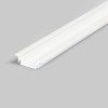 LED hliníkový profil GROOVE10 BC/UX, bílý lak 2m